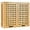 Natural, variant on Bathroom Wall Cabinet Wall Mounted Organizer, Medicine Cabinet, Over The Toilet Storage, Bamboo Medicine Cabinets with Doors and Shelves, Wall Storage for Bathroom Kitchen Living Room