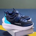 thumbnail image 6 of XIYON Kids Shoes For Boys And Girls Breathable Mesh Girls Sneakers Lightweight Casual Running Shoes For Kids Comfortable Athletic Non- Flexible Sole 12-13 Years, 6 of 8