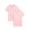 Pink, variant on Wonder Nation Girls School Uniform Interlock Short Sleeve Polo Shirt, 2-Pack, Sizes 4-18 & 10-16 Plus