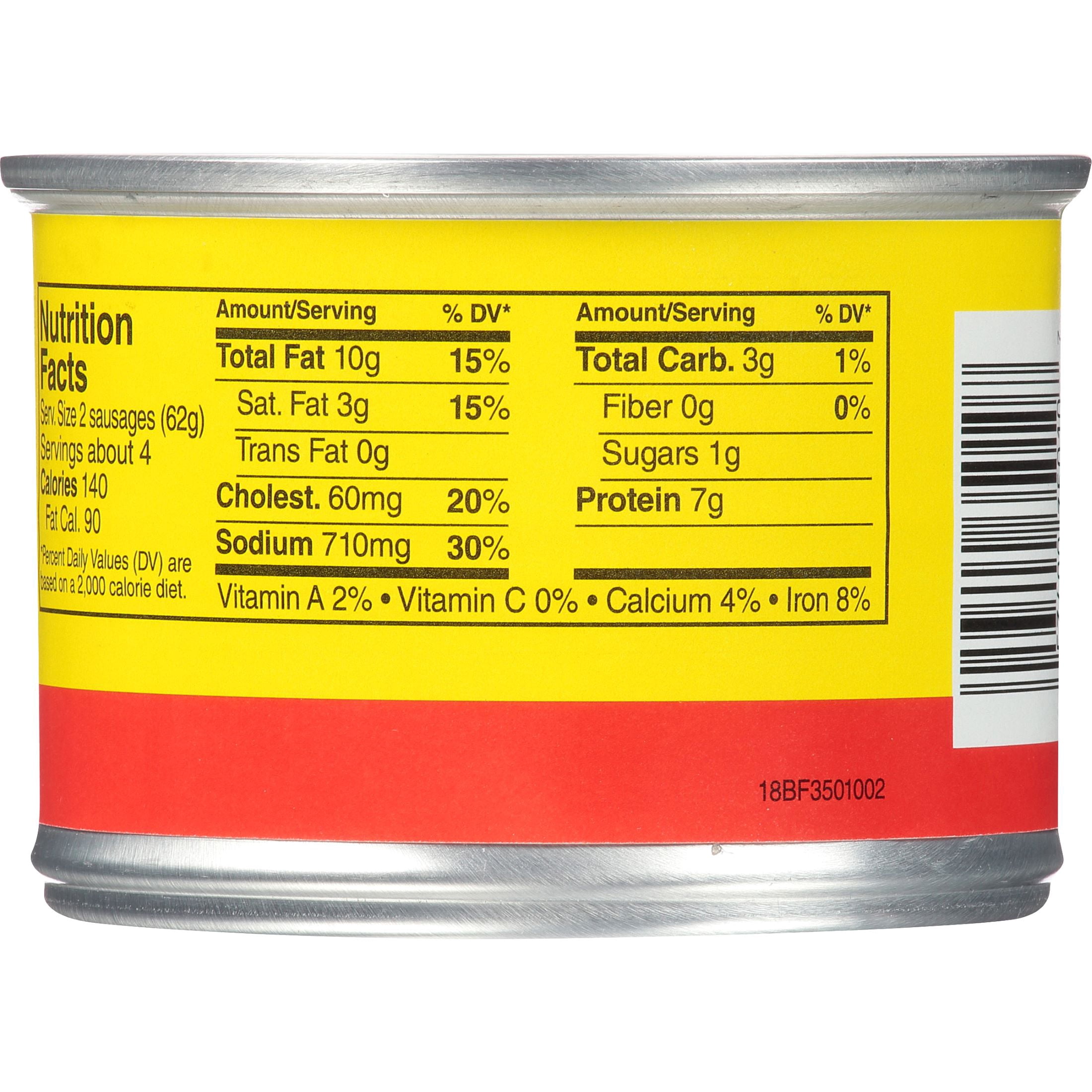 Prairie Belt Smoked Sausage, Convenient Pull-Top Shelf Stable Can, 9.5 oz