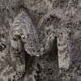 thumbnail image 4 of Unique Loom Outdoor Botanical Collection Area Rug - Manchester (4' 1" x 6' 1" Rectangle Light Gray/Black), 4 of 7