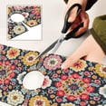 thumbnail image 6 of Yayeee Faucet Mat for Kitchen Sink 30" Diatomite Long Splash Guard Pad, Colorful Floral Pattern, 2 Pack, 6 of 7