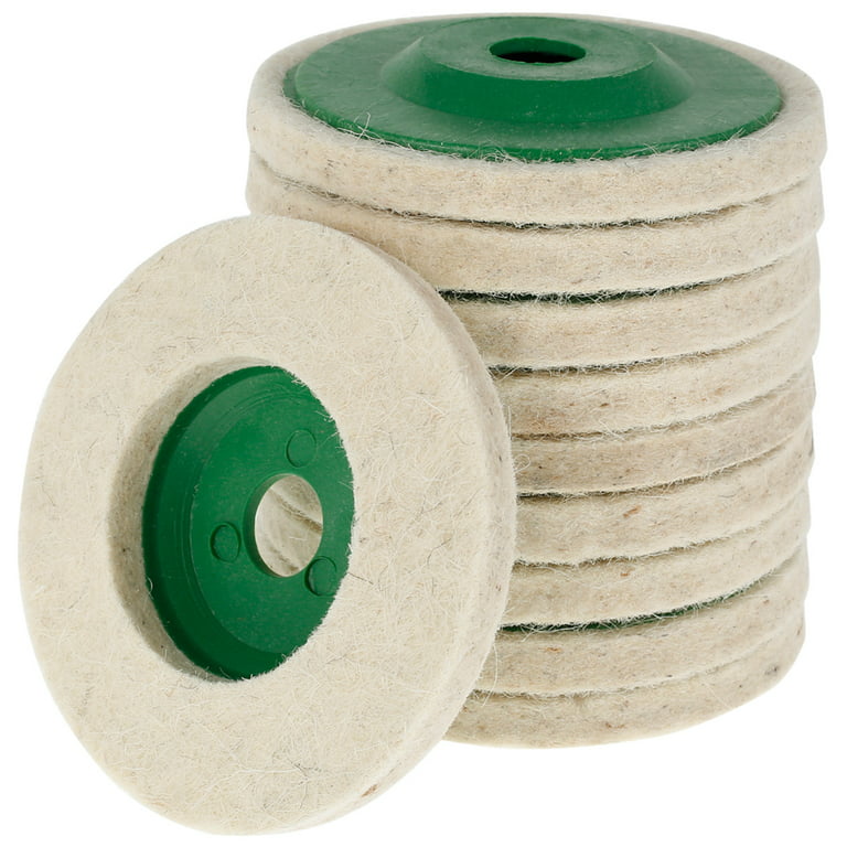 Pousbo Wool Polishing Wheel Disc, 2023 New Wool Felt Disc Polishing Buffing  Wheel Pad, Premium Felt Polishing Pads for Metal, Marble Stone, Furniture