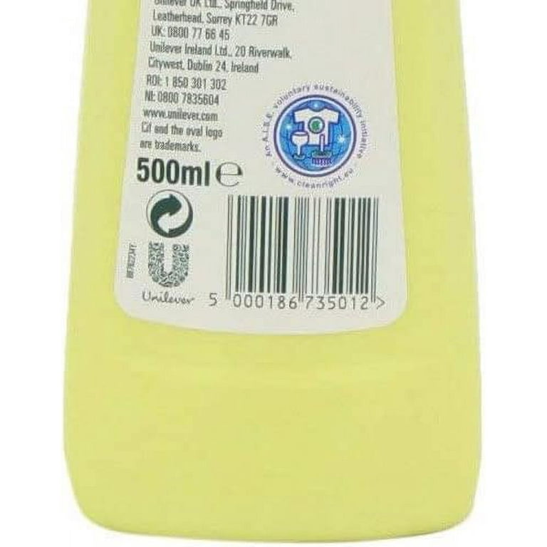Cif Cream Lemon Surface Cleaner 500ML - Vietnam Wholesale