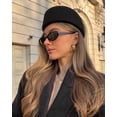 thumbnail image 2 of Gafas de Sol Laurinny Ovaladas Retro de los 90 UV400 para Mujer 3 Paquetes, 2 of 8