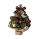 thumbnail image 4 of Árbol artificial de Navidad pequeño, adorno de árbol artificial de Navidad, árbol artificial de Navidad rojo, 4 of 9