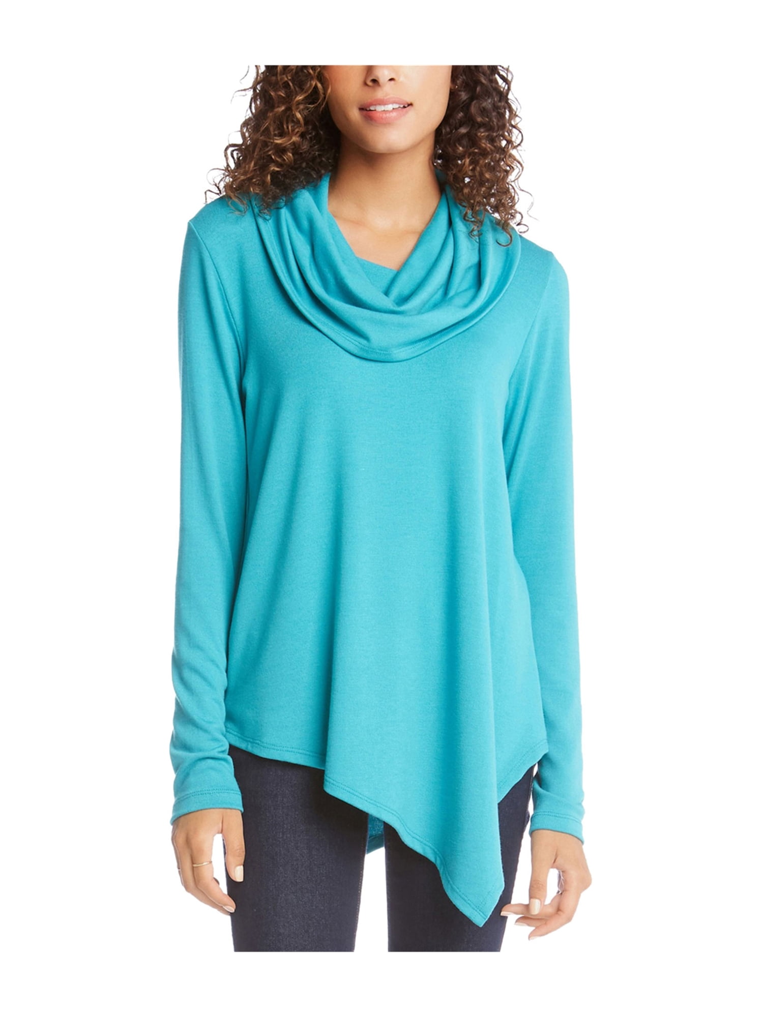 Karen Kane Womens Asymmetric Tunic 