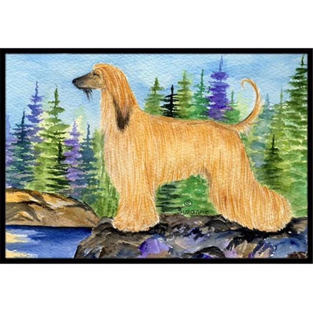 Carolines Treasures SS8220JMAT Afghan Hound Paillasson - 24 x 36 Po.