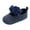 Navy, variant on Lavaport 6 Colors Baby Girls Lace Flowers Princess Shoes No-Slip First Walkers Shoes