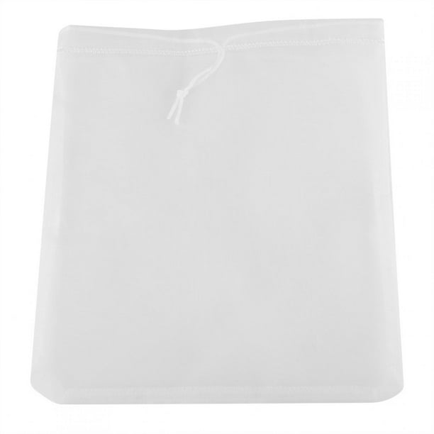 Colador de tela de malla de nailon, bolsa de filtro para leche de almendras y nueces, colador de cocina reutilizable