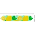 thumbnail image 3 of SKYSONIC Table Cloth Runner Fresh Lemons On Blue Table Runners 13x90in for Kitchen Dinner Table Party Holidays, 3 of 3