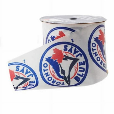 Blue Jays Ribbon 2-1/2-Inch Width, 9 Foot Spool