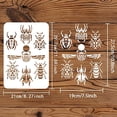 thumbnail image 2 of Scarab Stencil 11.7x8.3inch Reusable Egyptian Scarab Arts and Crafts Painting Template Scarab Beetle Pattern Stencil for Painting on Wall Floor Furniture Wood and Paper, 2 of 9