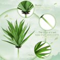 thumbnail image 3 of Plantas suculentas artificiales YONGSHENG 4 piezas sin maceta tacto real, 3 of 5