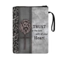 thumbnail image 3 of HELLHERO 1pcs Book Cover Sleeve with Handle Book Club Gifts Book Carrying Case Book Storage Bag with Washable for Reading Lovers Christian Bible Accessories, 3 of 8
