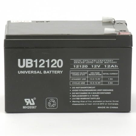 UPG UB12120 12V 12AH Sealed Lead Acid Battery (SLA) .250 TT