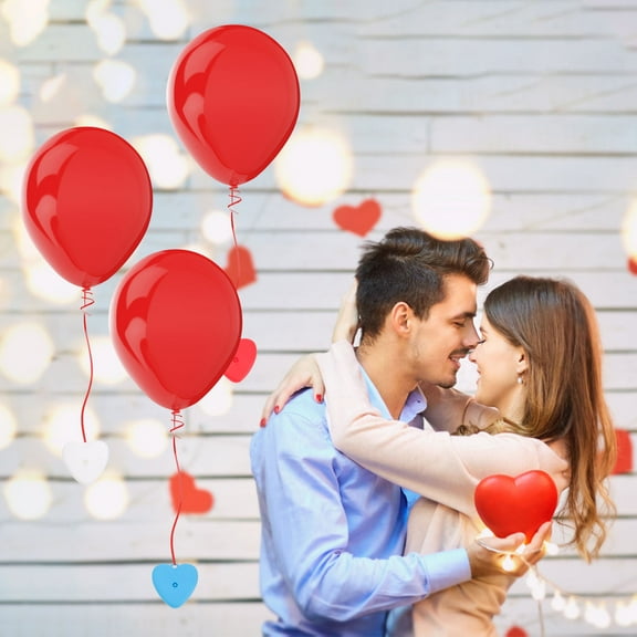 WRITWAA Helium Balloon Weights, Assorted Colors, Plastic, 25 Pieces - Party Decorations and Balloon Accessories