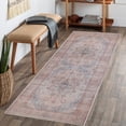thumbnail image 3 of GLN Rugs Tiriala - Indoor, Machine Washable Area Rug 2'6"x7' Multi/Pink Home Carpet, 3 of 7