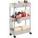 thumbnail image 1 of Organizadores de baño Storage Cart Pipishell Slim de 3 niveles, color gris, 1 of 7