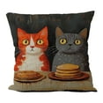 thumbnail image 2 of Herunwer Throw Pillow Covers Soft Decorative Throw Pillowcases Cushion Case Square for Home Decor Bed Couch Car Living Room, 2 of 6