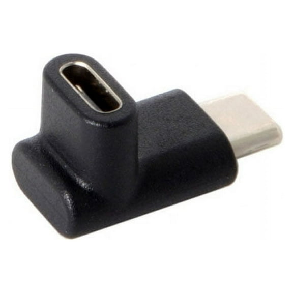 Xiwai Cable 90 Degree Up or Down Angled Reversible USB 3.1 Type-C Male to Female Extension Adapter for Laptop Phone