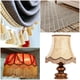 thumbnail image 4 of Uxcell Fleco de Cadena de 5 Yardas x 8" para Manualidades de Costura DIY, Decoración de Sombras, Café Oscuro, 4 of 6