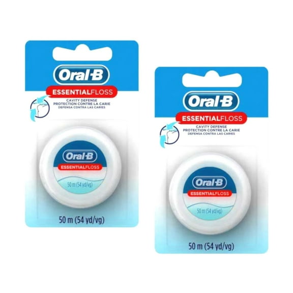 Oral-B EssentialFloss Waxed 54 Yards (Pack of 2)