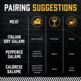 thumbnail image 5 of COLUMBUS, Salami Trio, Refrigerated Sliced Charcuterie Meat, 6 grams of Protein Per 1 oz Serving, 12 oz Plastic Tray, 5 of 11