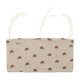 thumbnail image 2 of Bolsa de tela de doble capa para guardar cosas junto a la cama, bolsa colgante con doble bolsillo, bolsa colgante con estampado para botellas., 2 of 6