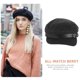 thumbnail image 3 of unbranded Sombrero Beret Negro Para Con De Poliéster Cómodo Y Accesorio Para Viajar, 3 of 6