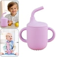 thumbnail image 4 of Copa Alimentación Portátil para Pequeños 180 Ml Silicona Con Manijas Dobles, 4 of 9