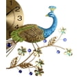 thumbnail image 3 of Three Star Import & Export YC1050 31 x 24 in. Peacock Wall Clock, 3 of 3
