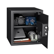 Pen + Gear Extra Large Safe with Electronic Lock, Backup Key, 1 Shelf, Black Model 36SAQ