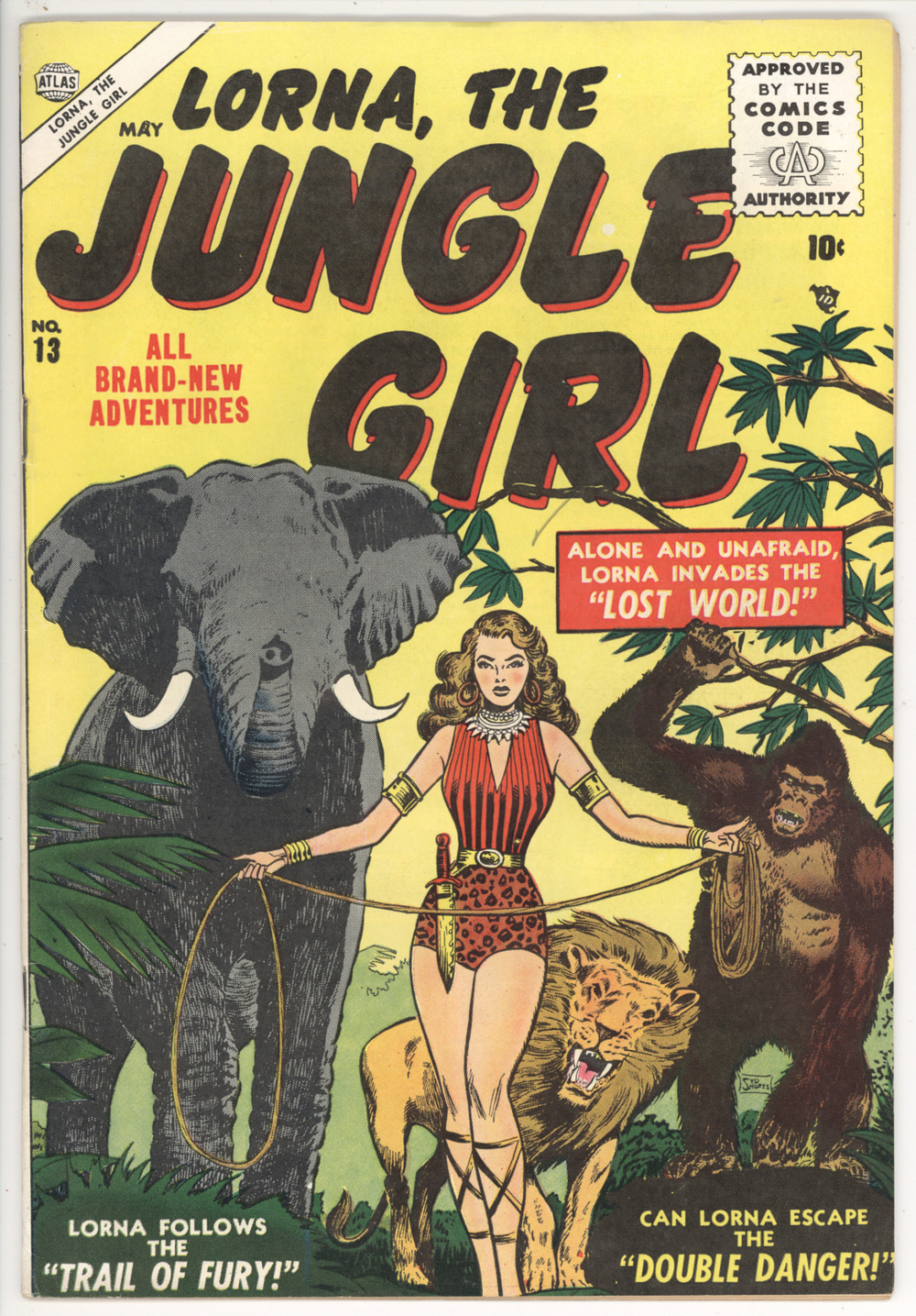 Cover of Lorna the Jungle Girl #13
