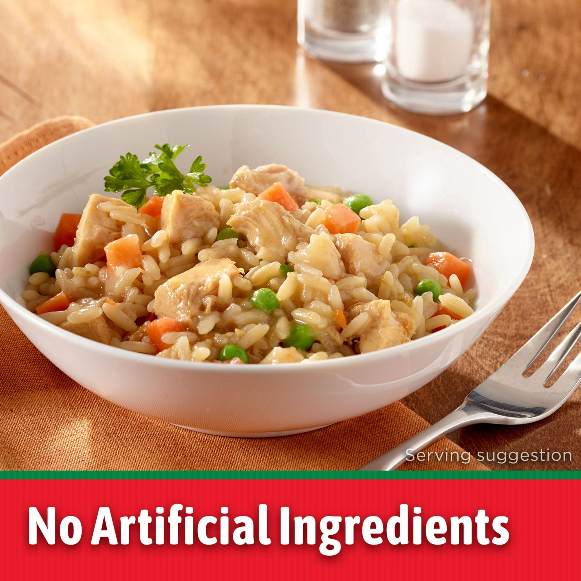 HORMEL COMPLEATS Rice & Chicken, Shelf-Stable, 7.5 oz Plastic Tray, (Pack of 4)