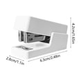 thumbnail image 3 of Dvkptbk plastic stapler Mini Stapler Compact Cute and Portable Effortless Stapling for Students and Office Use, 3 of 6