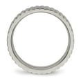 thumbnail image 2 of Titanium Polished and Textured 6mm Band, 2 of 7
