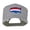 Grey, variant on United States Map Embroidered Trucker Mesh Cap - Royal OSFM