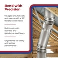 thumbnail image 3 of DuraVent 6" 30-Degree Stainless Steel Swiveling Elbow Kit for Wood Stove Venting, DuraPlus, 3 of 9