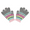 Gray, variant on Kids Gloves Magic Knit Mitten Gloves for Girls/Boys Striped