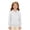Beige, variant on Coerni Girls Hollowout Sweater Ruffled Peter Pan Collar Cute Knit Pullover Spring Autumn Casual Preppy Layering Knitwear Tops