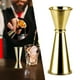 thumbnail image 5 of Herramienta de vertedor de de cóctel de acero inoxidable Barra de utensilios de bar Essentials dor de bebidas profesional de doble cabeza Oro 1 2 Sunnimix  batidor de coctéles, 5 of 8
