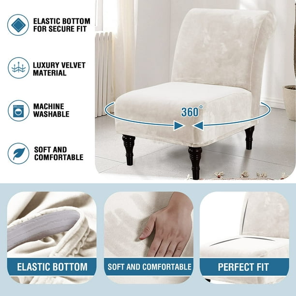 Ivory Spandex Chair Covers Give Modern Touch To Your Wedding Chair