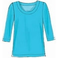 thumbnail image 4 of McCalls Ladies Easy Learn to Sew Sewing Pattern 7322 Pullover Tops, 4 of 7