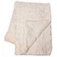 thumbnail image 3 of Chanasya Faux Fur Bed Blanket | Super Soft Fuzzy Light Weight Luxurious Cozy Warm Fluffy Plush hypoallergenic Throw Blanket for Bed Couch Chair Fall Winter Spring Living Room ( Queen )- Ivory, 3 of 8