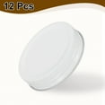 thumbnail image 3 of 12pcs Mason Jar Lids 2.76" Tinplate Leak-proof Mason Canning Covers, White, 3 of 7