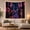 Futuristic Street, variant on Futuristic Neon Cityscape in a Wet Reflective Alley, Moody Sci-Fi Digital Art for Sci-Fi Fans, Atmospheric Urban Wall Decor, Housewarming Gift Tapestry Wall Hanging for Gaming Room and Dorm