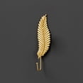 thumbnail image 1 of Gold Decorative Wall Hooks – Gold Hooks for Hanging Keys, Hats and Jewelry | Gold Wall Hooks | Wall Hooks Decorative | Decorative Hooks Modern Key Holder, 1 of 12