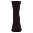 thumbnail image 3 of MeMoi Boys Dual-Stripe Cotton-Rich Fine-Gauge Crew Sock - Boys - Male, 9-11, Black, 3 of 6