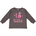 thumbnail image 3 of Inktastic I Love Ballet Girls Long Sleeve Toddler T-Shirt, 3 of 5